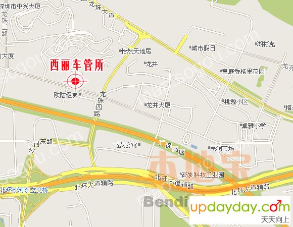 深圳西丽车管所地址电话地图