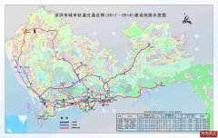 深圳地铁远期规划图（高清）